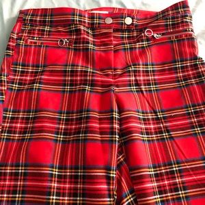 H&M plaid pants
